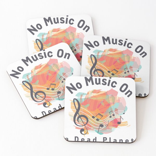 Item preview, no music on a dead planet designed and sold by AG-World00.