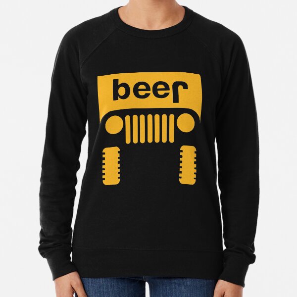 jeep beer sweatshirt