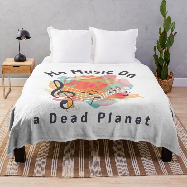 Item preview, no music on a dead planet designed and sold by AG-World00.
