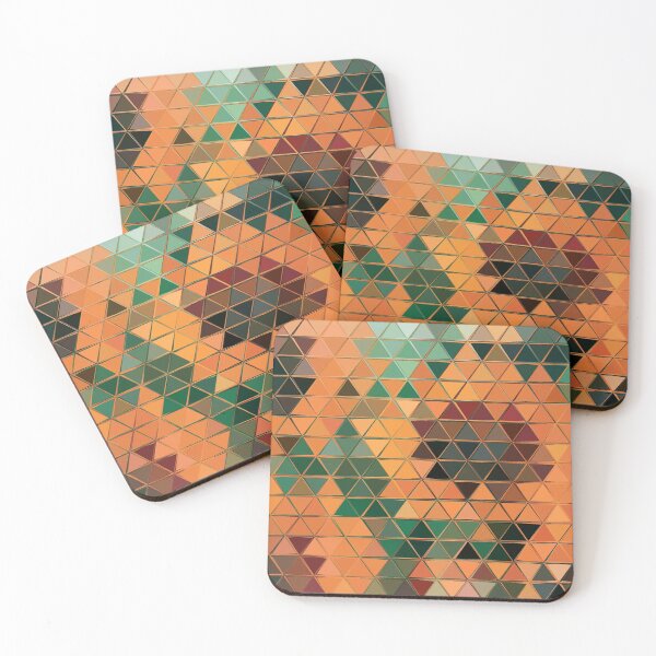 Item preview, Geometric Triangles With Colorful Seamless Pattern designed and sold by AYACHI90.