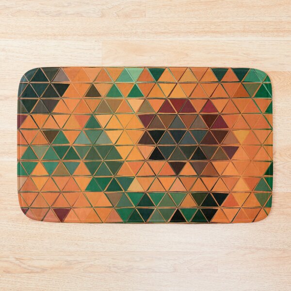 Item preview, Geometric Triangles With Colorful Seamless Pattern designed and sold by AYACHI90.