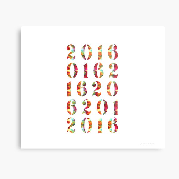 2016 Metal Print