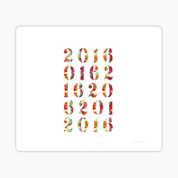2016 Sticker
