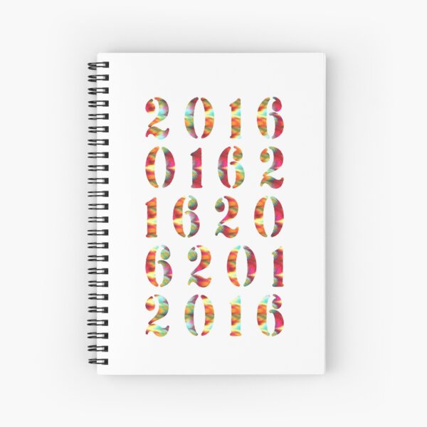 2016 Spiral Notebook