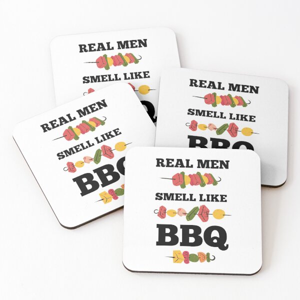 Item preview, Real Men Smell Like BBQ designed and sold by momsnpops.