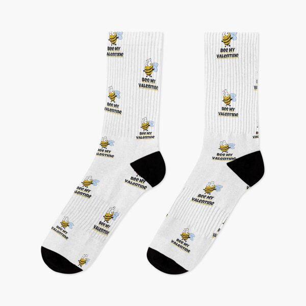 Item preview, Will You BEE My Valentine Pun Gift designed and sold by Emerg-Apparel.