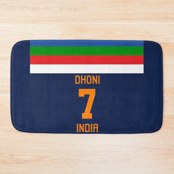Item preview, Mahendra Singh Dhoni | 7 | New Indian Cricket Jersey designed and sold by CHAMPION WARRIOR.