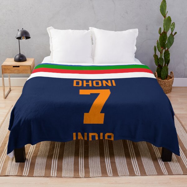 Item preview, Mahendra Singh Dhoni | 7 | New Indian Cricket Jersey designed and sold by CHAMPION WARRIOR.