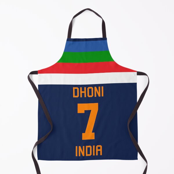 Item preview, Mahendra Singh Dhoni | 7 | New Indian Cricket Jersey designed and sold by CHAMPION WARRIOR.
