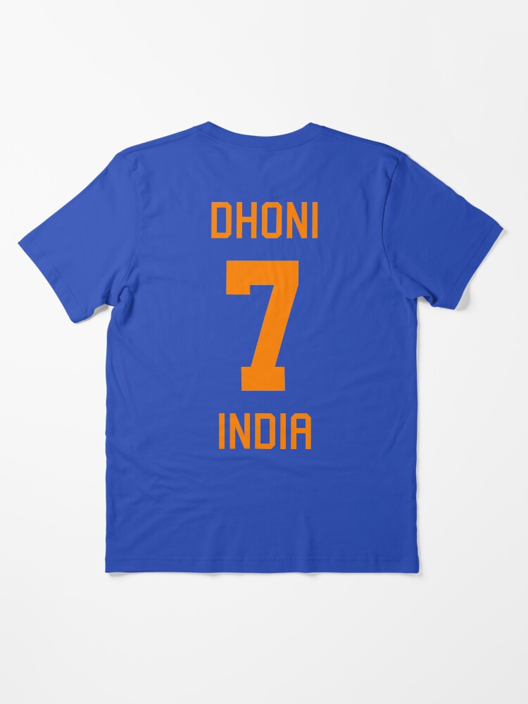 Ipl Jersey Dhoni 07 T Shirt Shop CSK Dhoni Print IPL Jersey T