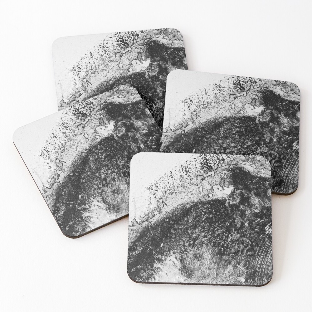Item preview, Coasters (Set of 4) designed and sold by GrayCatGraphics.