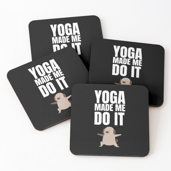 Item preview, Yoga Made Me Do It designed and sold by ShopEssentials.