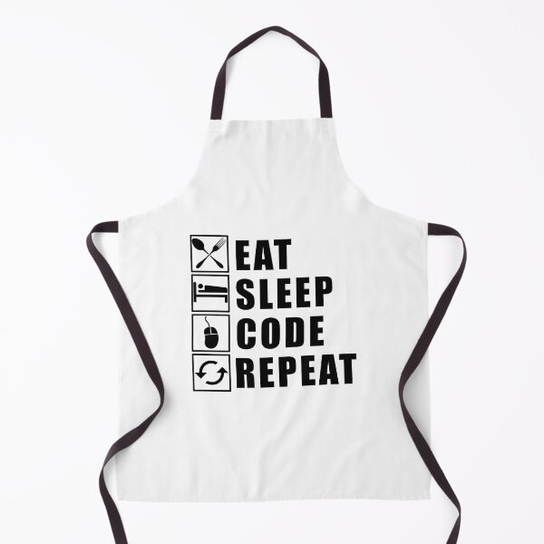 Item preview, Eat Sleep Code Repeat designed and sold by Adel Qasem.