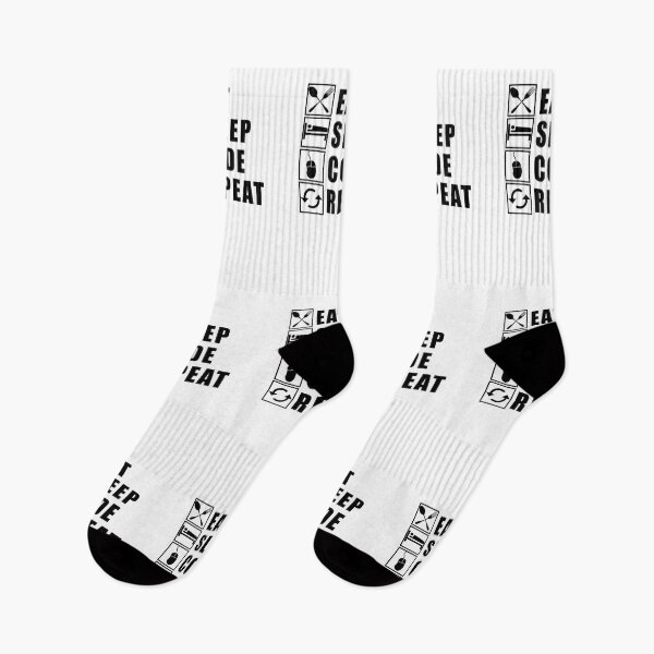Item preview, Eat Sleep Code Repeat designed and sold by Adel Qasem.