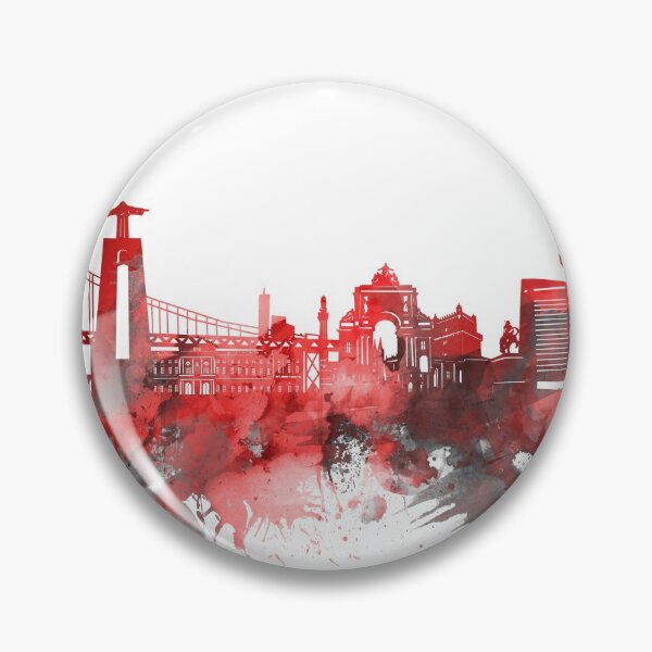Item preview, lisbon skyline red designed and sold by BekimART2.