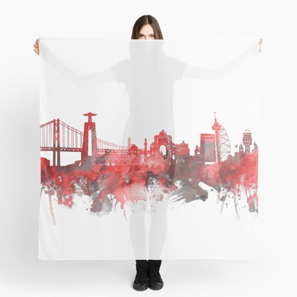 Item preview, lisbon skyline red designed and sold by BekimART2.