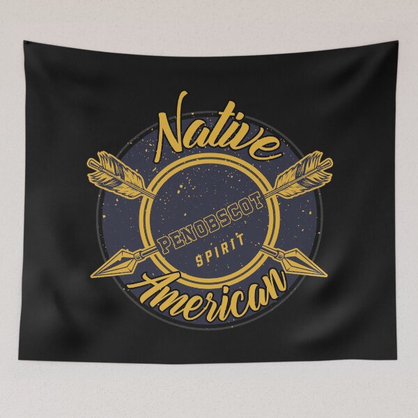 Item preview, native american penobscot spirit designed and sold by nativeStor.