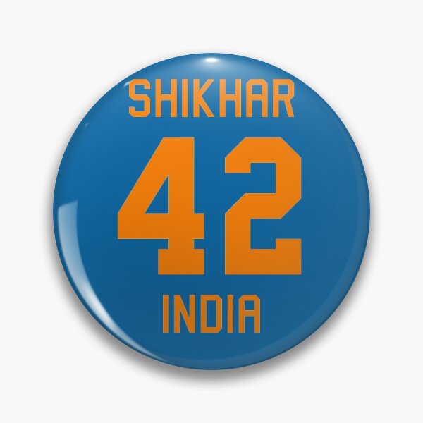 Item preview, Shikhar Dhawan | 42 | Indian Cricket Jersey designed and sold by CHAMPION WARRIOR.