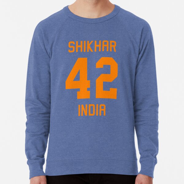 Shikhar Dhawan | 42 | Indian Cricket Jersey | Essential T-Shirt