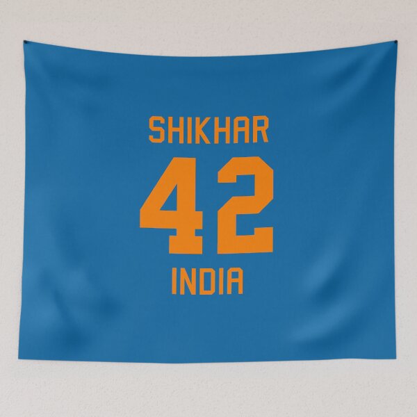 Item preview, Shikhar Dhawan | 42 | Indian Cricket Jersey designed and sold by CHAMPION WARRIOR.