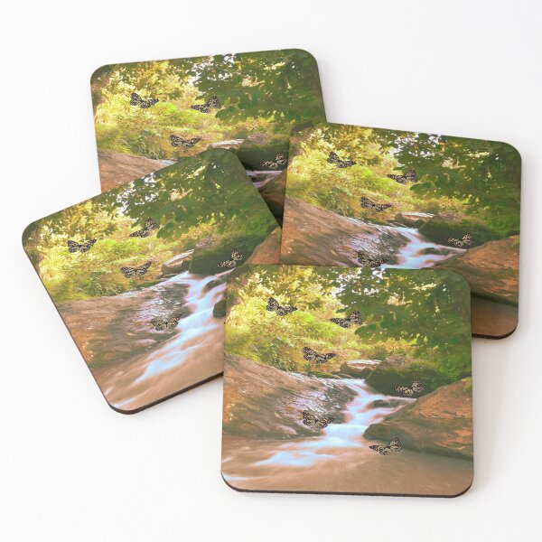 Item preview, Sparkling waterfall Butterflies designed and sold by Mariolangstieh.