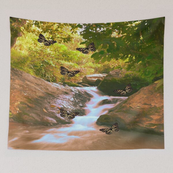 Item preview, Sparkling waterfall Butterflies designed and sold by Mariolangstieh.