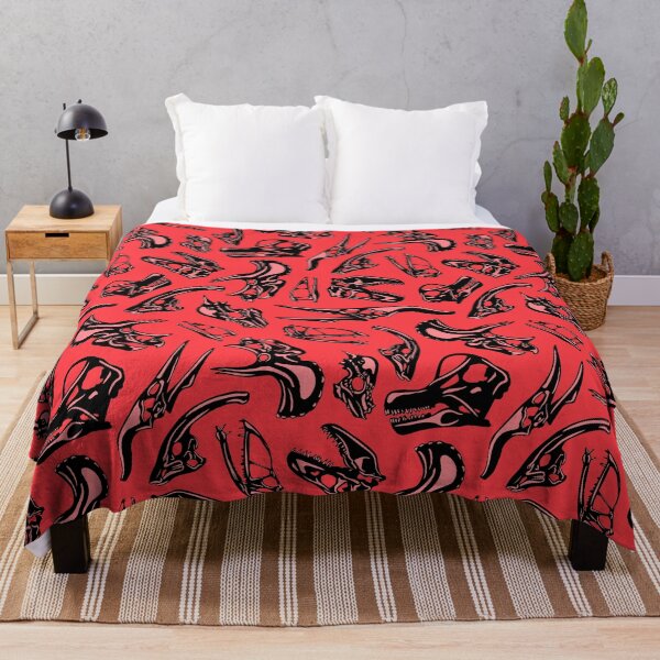 Item preview, Dinosaur Skulls - Red designed and sold by Jared Hart.