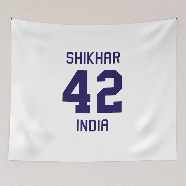 Item preview, Shikhar Dhawan | 42 | Indian Cricket Jersey designed and sold by CHAMPION WARRIOR.