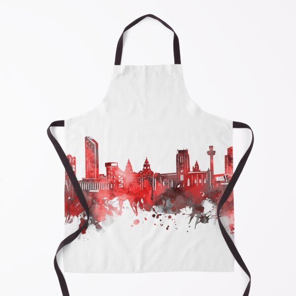 Item preview, liverpool skyline red designed and sold by BekimART2.