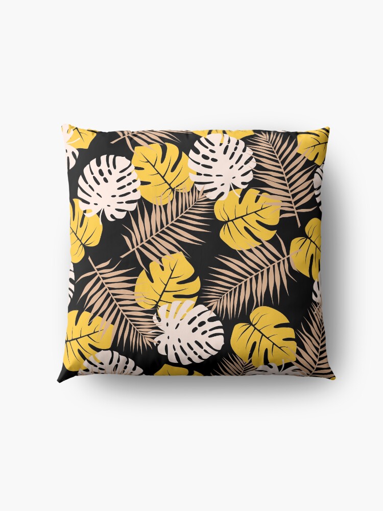 Alternate view of Mustard Silhouette Floor Pillow