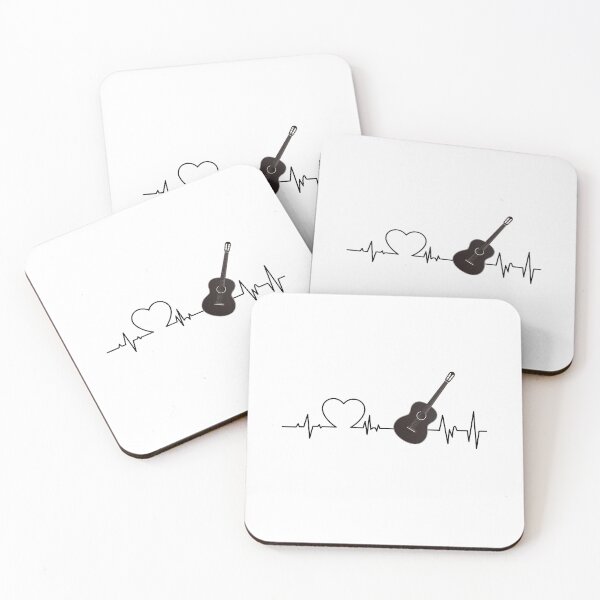 Item preview, GUITAR HEARTBEAT designed and sold by designedtoyou.