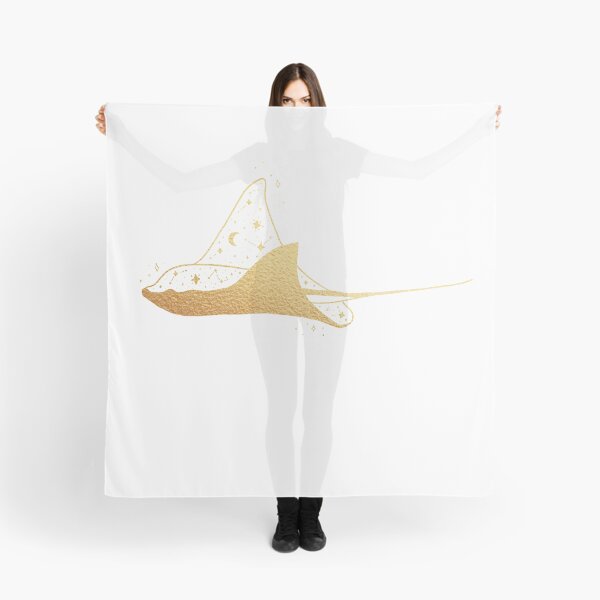 Item preview, Golden Manta Illustration designed and sold by pinapurri.