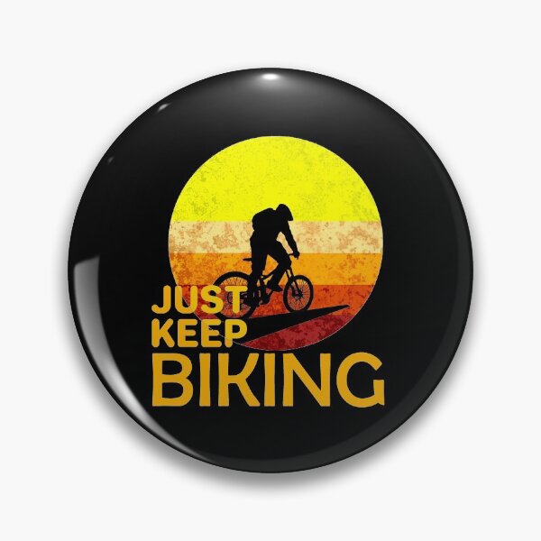 Item preview, Just Keep Biking designed and sold by aktiveaddict.