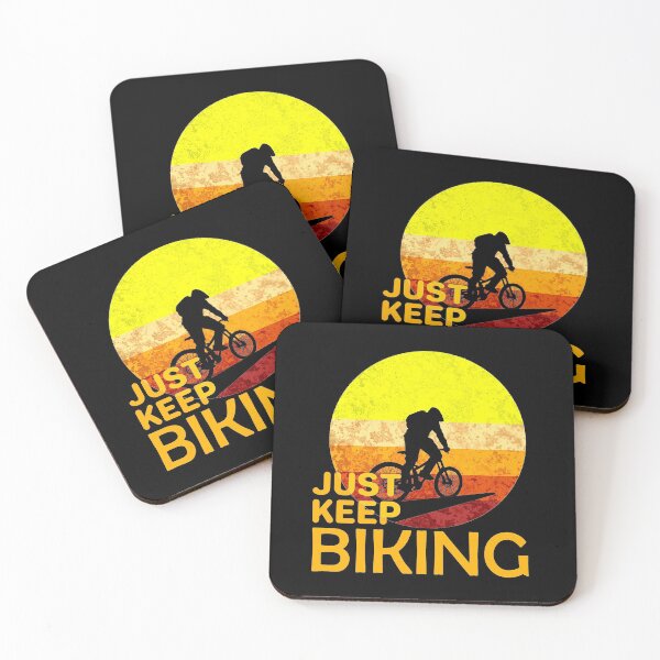 Item preview, Just Keep Biking designed and sold by aktiveaddict.