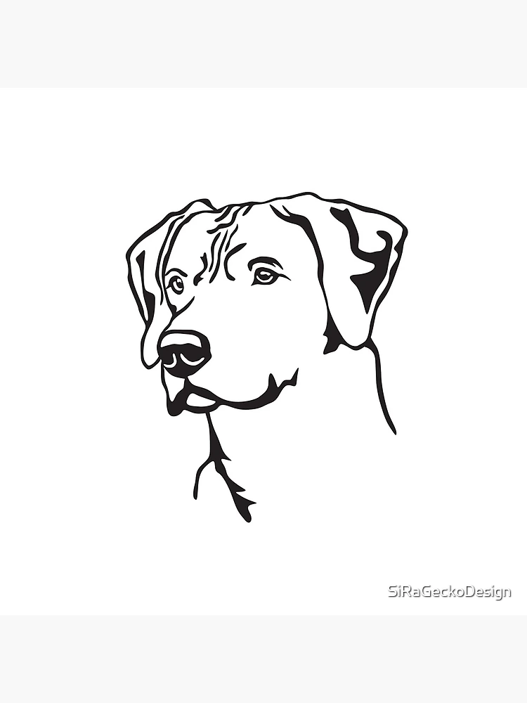 Thumbnail 4 of 4, Clock, Gifts Ridgeback Dogs Gift Idea LOVE Ridge designed and sold by SiRaGeckoDesign.