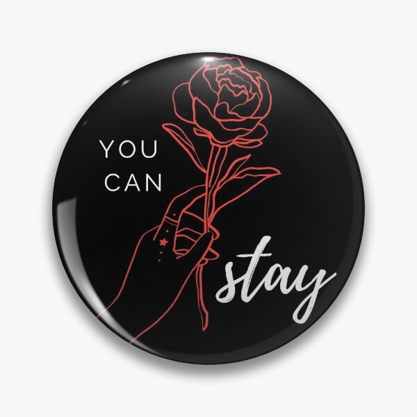 Item preview, STRAY KIDS You Can Stay Lyrics Quote Cute designed and sold by SugarSaint.