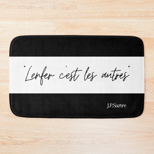 Item preview, "Hell is other people". _Sartre. designed and sold by diyanemo2830.