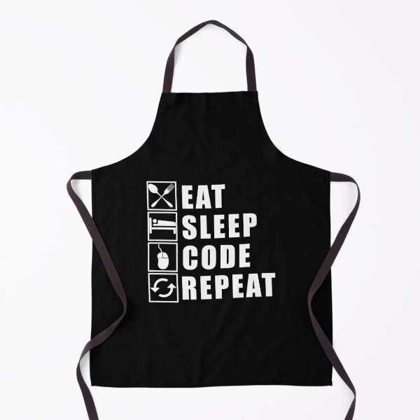Item preview, Eat Sleep Code Repeat designed and sold by Adel Qasem.
