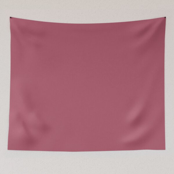 Item preview, dusty berry pink solid color designed and sold by ImagineKaye.