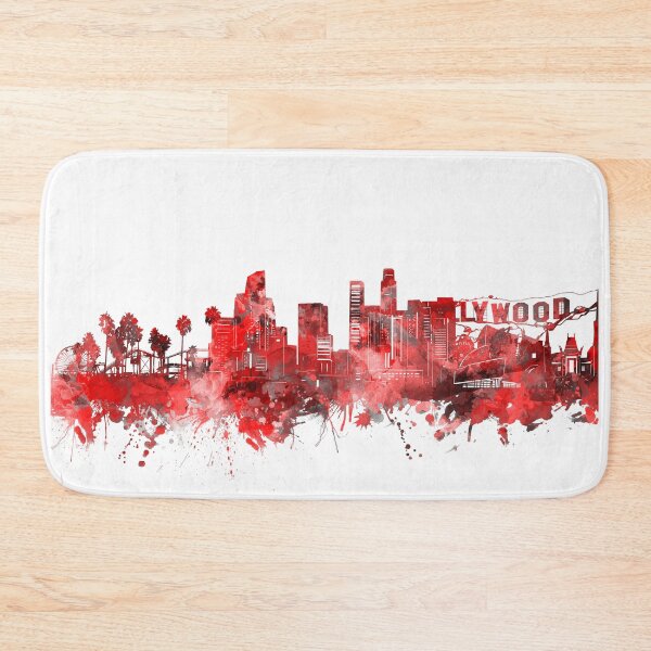 Item preview, los angeles skyline red designed and sold by BekimART2.