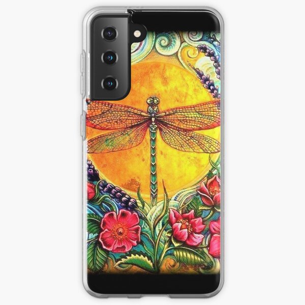 DRAGONFLY SURREALISTIC ART Samsung Galaxy Soft Case