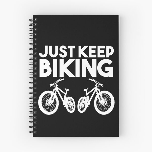 Item preview, Just Keep Biking MTB designed and sold by jacks-tees.