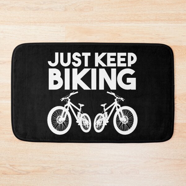 Item preview, Just Keep Biking MTB designed and sold by jacks-tees.