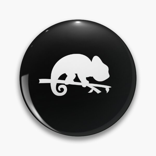 Item preview, Chameleon Silhouette White Art designed and sold by samshirts.