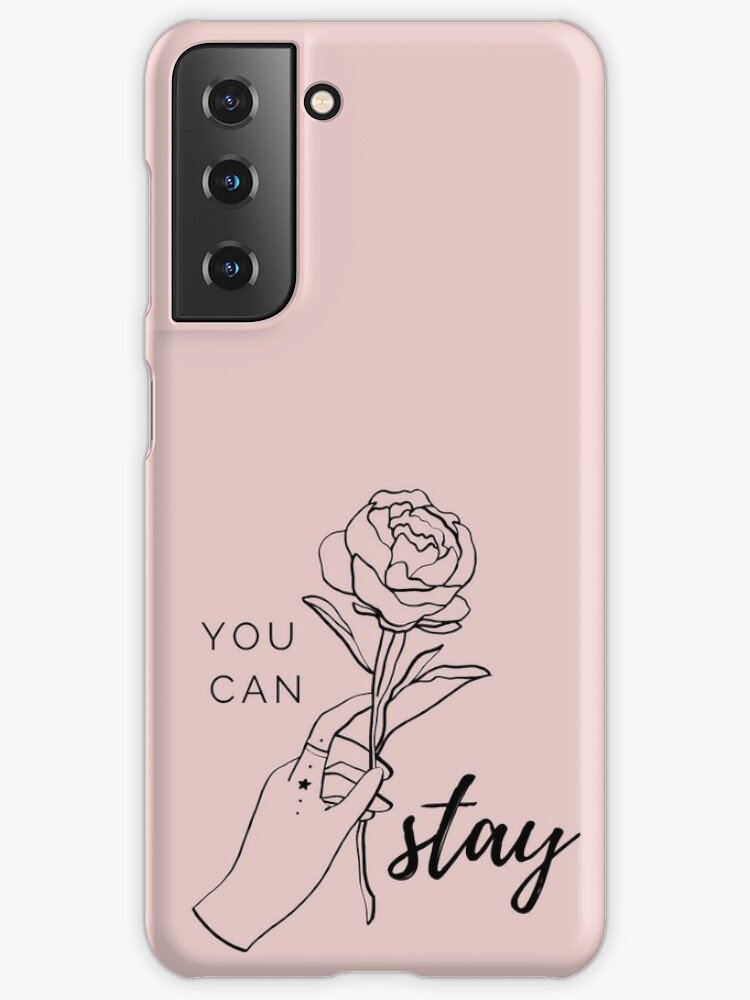 STRAY KIDS You Can Stay Lyrics Quote Cute | Samsung Galaxy Phone Case