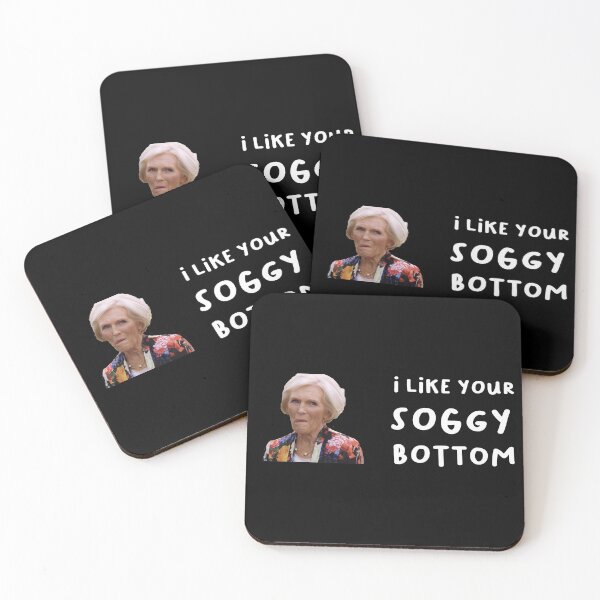 Item preview, Mary Berry I like your soggy bottom great british bake off graphic cartoon designed and sold by TheBritishShop.