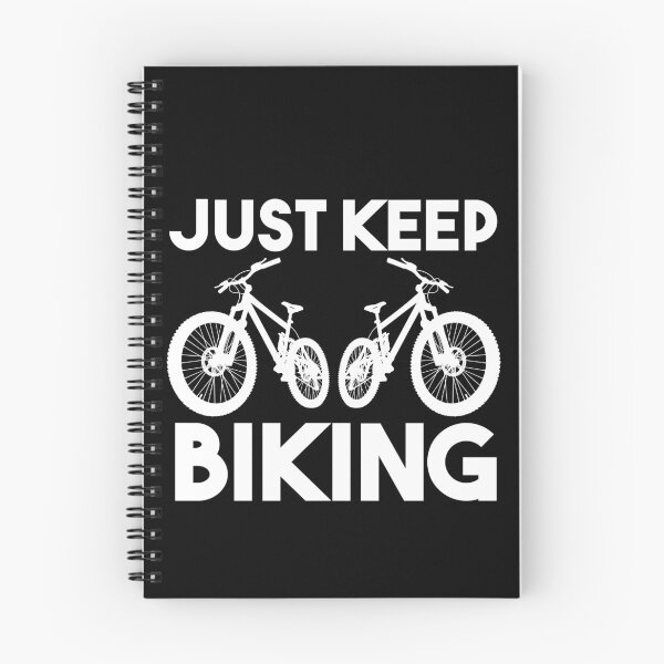 Item preview, Just Keep Biking MTB designed and sold by jacks-tees.