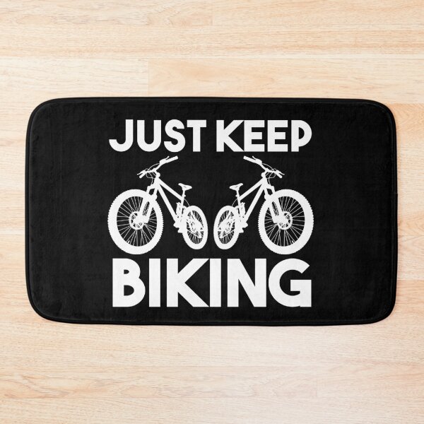 Item preview, Just Keep Biking MTB designed and sold by jacks-tees.
