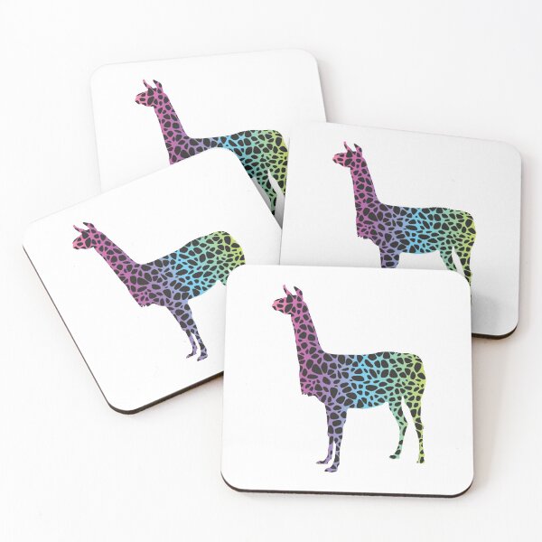 Item preview, colorful llama  designed and sold by Babmk.