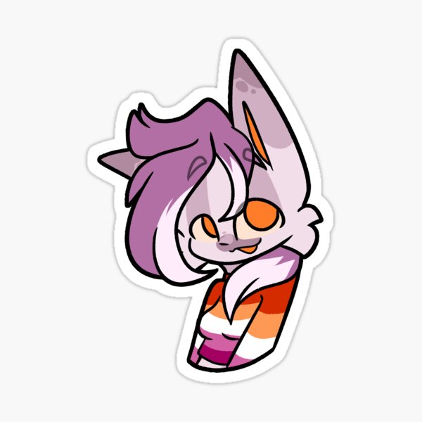Lesbe Lucy Sticker